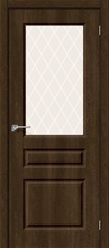 Межкомнатная дверь S-15 Белоснежный Узор - фото 78963