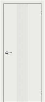 Добор телескопический Винил BGV 100*8*2070 цвет Белый - фото 79068