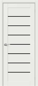 Межкомнатная дверь ENB-22 Белый матовый LACOBEL Белый - фото 79088