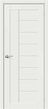 Межкомнатная дверь ENB-29 Серый матовый LACOBEL Белый - фото 79096