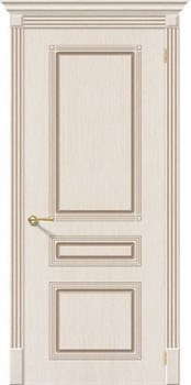 Наличник стандартный прямой FL 80*10*2100 Дуб Белый - фото 79299