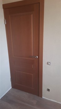 Наличник стандартный полукруглый FL 70*10*2100 Орех Натуральный - фото 79315