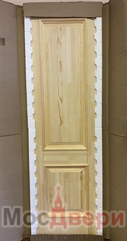 Наличник канелюр телескопический Массив сосны K Без отделки 75*12*2150 - фото 79413