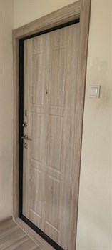 Входная дверь Karin Антик медный / Дуб натуральный - фото 79527