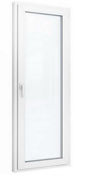 Пластиковая балконная дверь RB-G белая - фото 79608