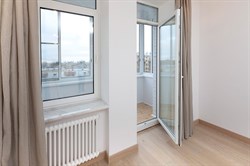 Пластиковая балконная дверь RB-G белая - фото 79609