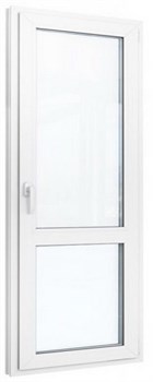 Алюминиевая дверь AGX-LG/G Белая - фото 79775