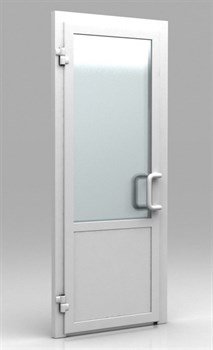Алюминиевая дверь AGX-LG/P Серая - фото 79780