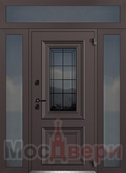 Входная дверь Regen Thermo Шоко / Traffic White - фото 82152