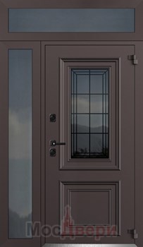 Входная дверь Regen Thermo Шоко / Traffic White - фото 82153