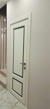 Межкомнатная дверь Letizia Latteo Bianco Matelux Volante - фото 82189