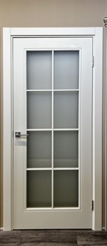 Межкомнатная дверь Sandra Latteo Bianco Matelux - фото 82196