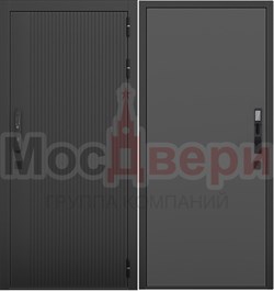 Входная дверь Libra Smart Нуар / Графит Флэт - фото 82431