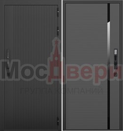 Входная дверь Libra Smart Нуар / Графит 1V - фото 82436