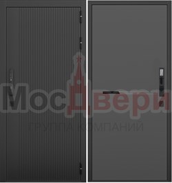 Входная дверь Libra Smart Нуар / Графит 1H - фото 82438