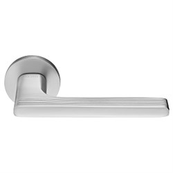 Дверная ручка RAP 26 SLIM-R SC Матовый хром - фото 82546