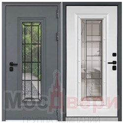 Входная дверь Stein Thermo Антрацит / Белый шелк - фото 82607