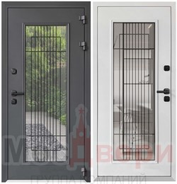 Входная дверь Arden Thermo Антрацит / Pure White - фото 82723