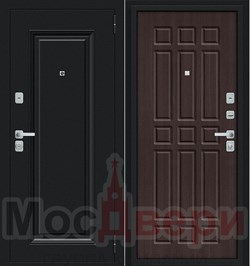 Входная дверь ML/BC-1 Черный бархат / Венге - фото 82850