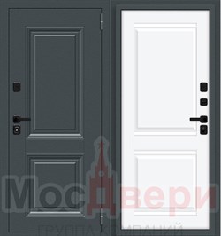 Входная дверь NK/SB-1 Термо Графит / Белый шелк - фото 82894