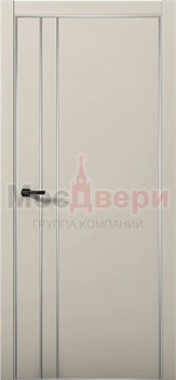 Межкомнатная дверь с шумоизоляцией Rw 28-30dB Silent EU 26NE Сэнд - фото 82954