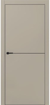 Межкомнатная дверь Profil 12RSE ABS Латте Black Edition - фото 82976