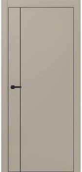 Межкомнатная дверь Profil 44RSE ABS Латте Black Edition - фото 82978
