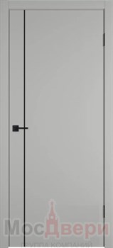 Межкомнатная дверь Profil 44DE ABS Агат Black Edition - фото 83003