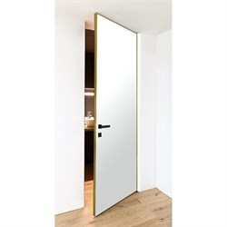 Скрытая дверь межкомнатная Design Invisible SE Alum Gold Edition - фото 83240