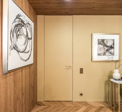 Скрытая дверь межкомнатная Design Invisible Grand H2200 SE Alum - фото 83250