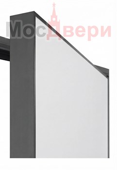 Скрытая дверь Design Invisible Reverse Grand H2100 RSE Alum Black Edition - фото 83287