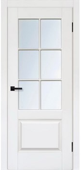 Межкомнатная дверь Tronto Bianco Matelux - фото 83319