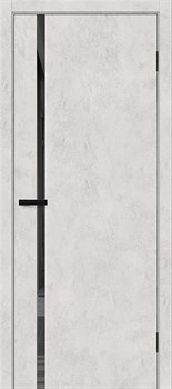 Межкомнатная дверь BS-40 Бетон светлый Зеркало серое - фото 83360
