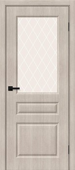 Межкомнатная дверь SK-15 Капучино Квадро сатинато - фото 83367