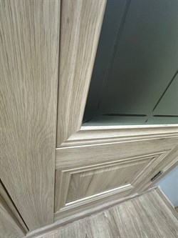 Межкомнатная дверь Profil 2.42SU Дуб кремовый Гравировка - фото 83426