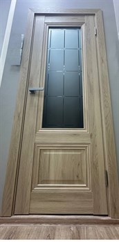 Межкомнатная дверь Profil 2.42SU Дуб кремовый Гравировка - фото 83428