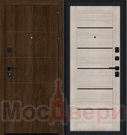 Входная дверь RT/SB-3 Орех натуральный / Капучино - фото 83511