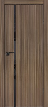 Межкомнатная дверь Profil 46SE ABS Керамик LACOBEL Шоко Black Edition - фото 83583