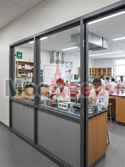 Комбинированная перегородка AG Унико FC-4 для школьных лабораторий - фото 83611