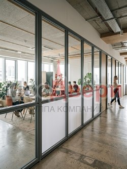 Каркасная перегородка AG Бизнес для рабочего пространства - фото 83623