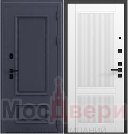 Входная дверь Гефест Термо Антрацит /Аляска 2FG - фото 83839