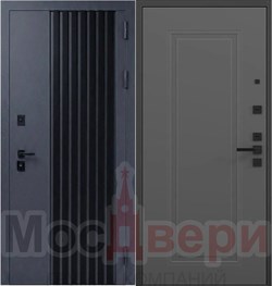 Входная дверь Селена Термо Антрацит / Графит 1F - фото 83842