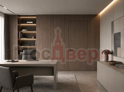 Скрытая дверь со стеновыми панелями Пандора Инвизибл BT7792 Американский дуб - фото 83856
