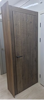 Межкомнатная дверь Бланш Смарт Гранд H2300 Дуб Античный с умным замком - фото 83977