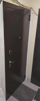 Входная дверь Карин Антик медный / Дуб натуральный - фото 84618