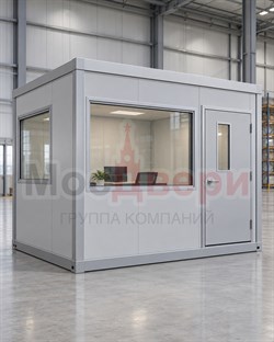 Шумозащитная кабина оператора из алюминиевого профиля - фото 84830