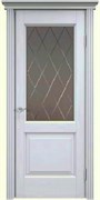 Межкомнатная дверь Ставангер-O Дуб Серый со стеклом