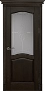 Межкомнатная дверь Рослин Венге со стеклом