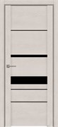 Межкомнатная дверь Profil 2.67RST Пекан Белый со стеклом
