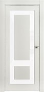 Межкомнатная дверь Profil 2.65RTN Монблан LACOBEL Белый лак со стеклом